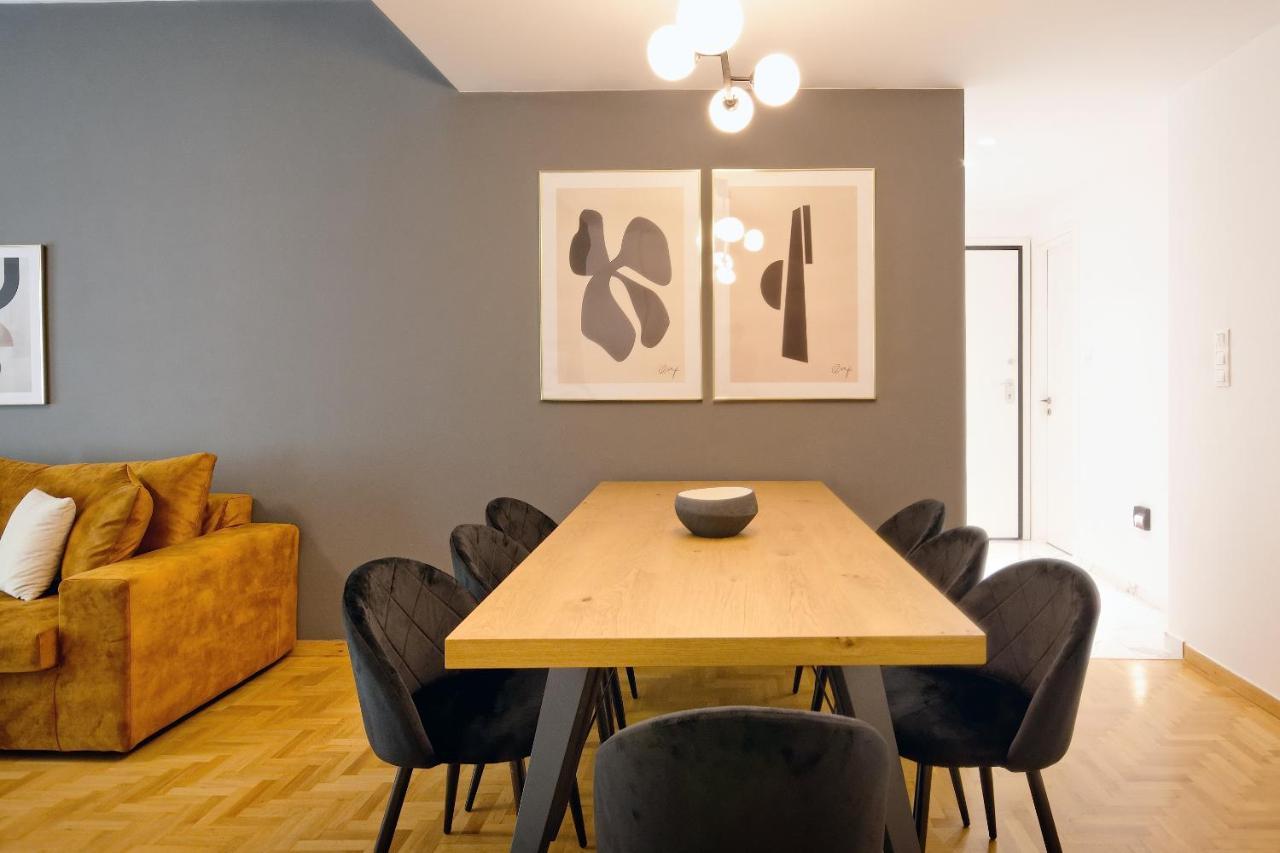 Elegant Big Apartment In Athens Center With Balcony Exterior foto